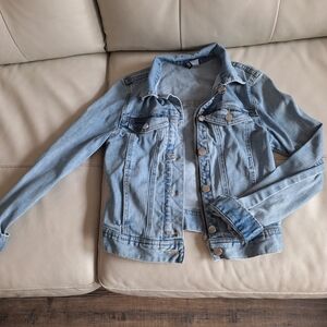 Divided Light Blue Jean Jacket